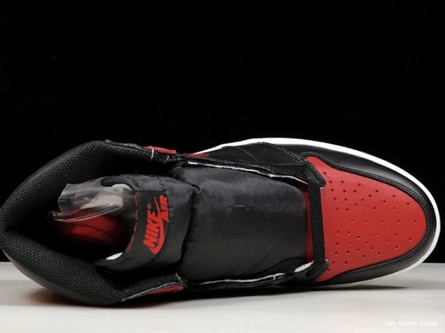 1st Kicks Shoes Air 555088-001 OG Banned 1 Retro High Jordan 0627
